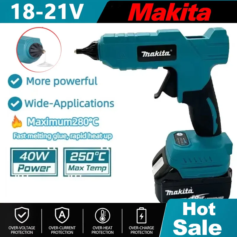 Makita Cordless Electric Hot M - Hot Melt Glue Gun Cordless ulasan dan harga