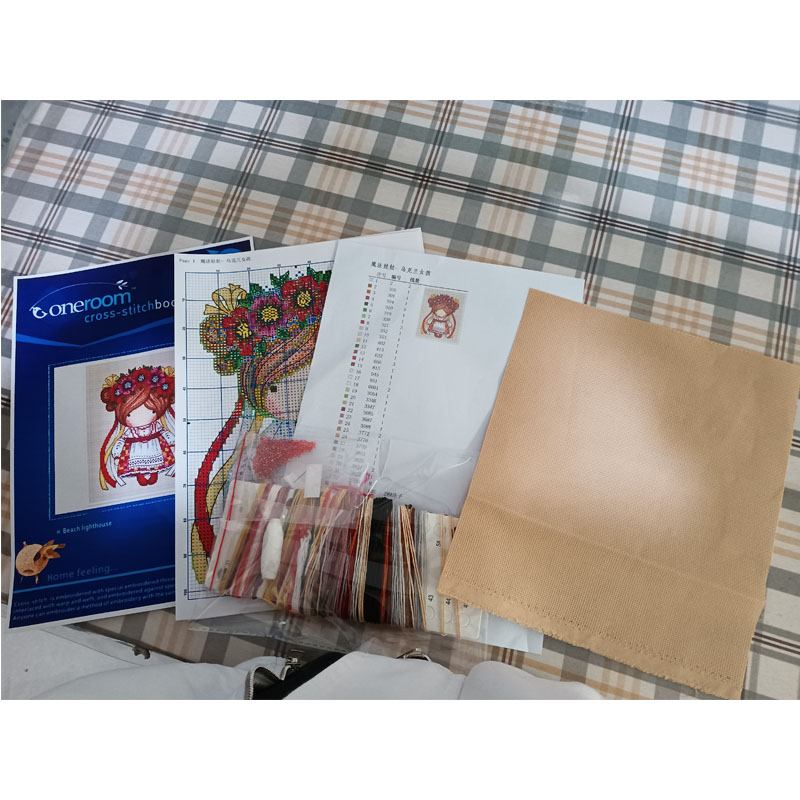 Cross Stitch Kits Cross-Stitch - Cotton Embroidery Thread Skeins ulasan dan harga