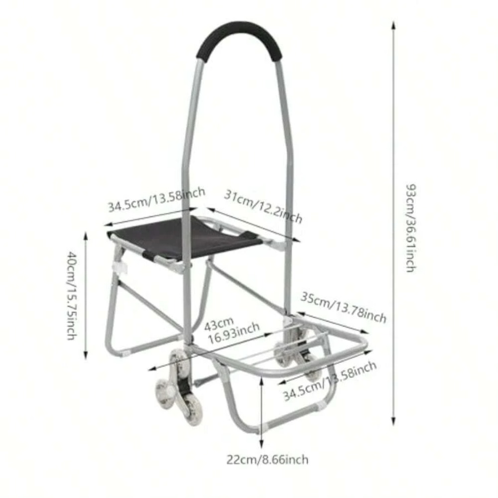 3 Wheel Folding Art Cart with  - Painting Supplies ulasan dan harga